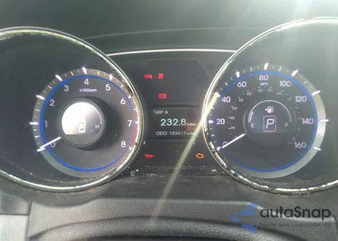 2013 Hyundai Sonata Gls z USA, uszkodzony, nr VIN 5NPEB4AC0DH556253